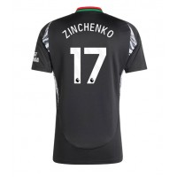 Camisa de time de futebol Arsenal Oleksandr Zinchenko #17 Replicas 2º Equipamento 2024-25 Manga Curta